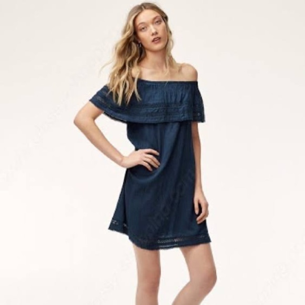 Wilfred Emmie Dress in Slate Grey (XS)